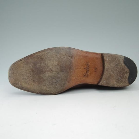 極上★(仏)ベルルッティ SIZE 7.5【極希少★グッドイヤーウェルテッド製法】フルブローグ/ヴェネチアレザー/カーフ/Berluti★c124