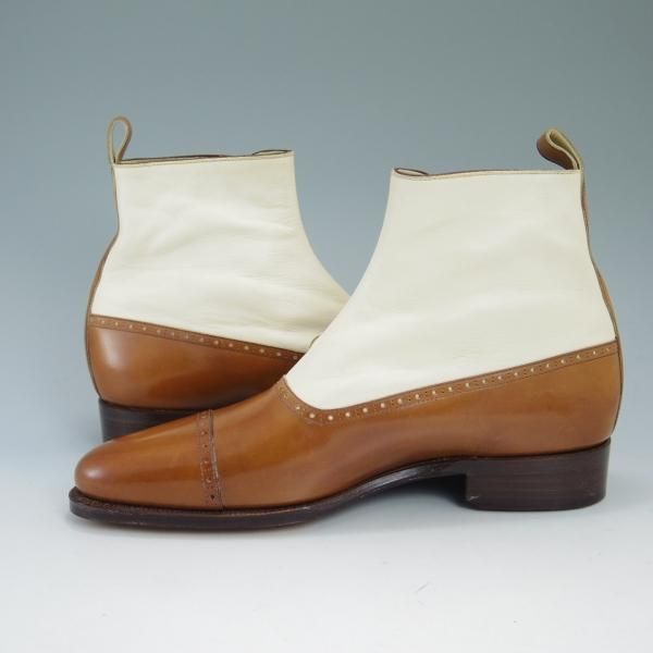 未使用★ジョンストン&マーフィー SIZE 6.5【★クラウンアリストクラフト/CROWN ARISTOCRAFT】コンビ/ブーツ/Johnston&Murphy★c125