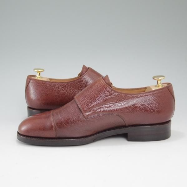 極上★ヤンコ SIZE 25【★ダブルモンク/グッドイヤーウェルテッド製法】ヨークソール/グレインレザー/Yanko★c126