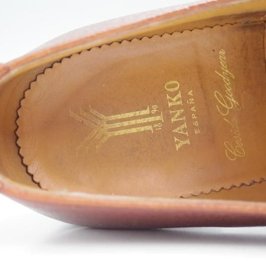 極上★ヤンコ SIZE 25【★ダブルモンク/グッドイヤーウェルテッド製法】ヨークソール/グレインレザー/Yanko★c126