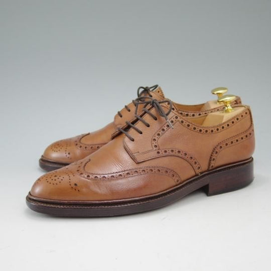 ★(スペイン製)YANKO/ヤンコ SIZE 7【★グッドイヤーウェルテッド製法】フルブローグ/カーフ★c129