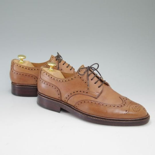 ★(スペイン製)YANKO/ヤンコ SIZE 7【★グッドイヤーウェルテッド製法】フルブローグ/カーフ★c129