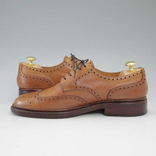 ★(スペイン製)YANKO/ヤンコ SIZE 7【★グッドイヤーウェルテッド製法】フルブローグ/カーフ★c129