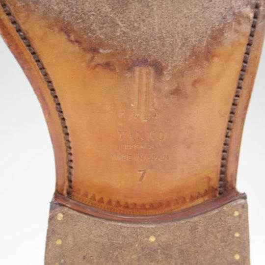 ★(スペイン製)YANKO/ヤンコ SIZE 7【★グッドイヤーウェルテッド製法】フルブローグ/カーフ★c129