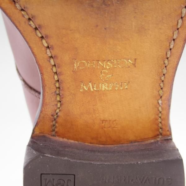 ★ジョンストン&マーフィー SIZE 7.5【★クラウンアリストクラフト/CROWN ARISTOCRAFT】ストレートチップ/Johnston&Murphy★c131