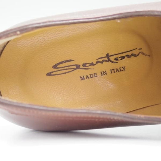 美品★(伊)サントーニ SIZE 5.5【★Uチップ】8493/カーフ/Santoni★c132