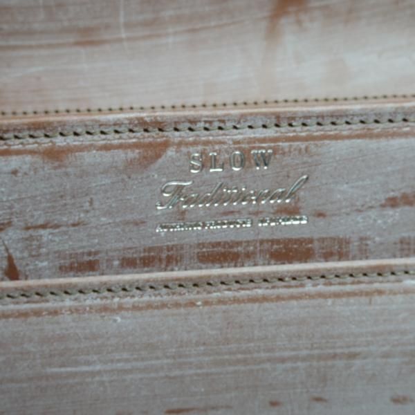 未使用★SLOW/スロウ【定価13.5万円★ブライドルレザー仕様】フラップ ブリーフケース/TRADITIONAL/メンズ ビジネス バッグ★N5066