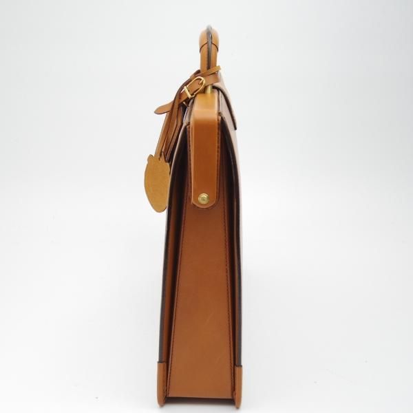 SOMÈS SADDLE ブラウンレザー ビジネスバッグ 美品☆ソメスサドル/SOMES SADDLE【定価10.8万円