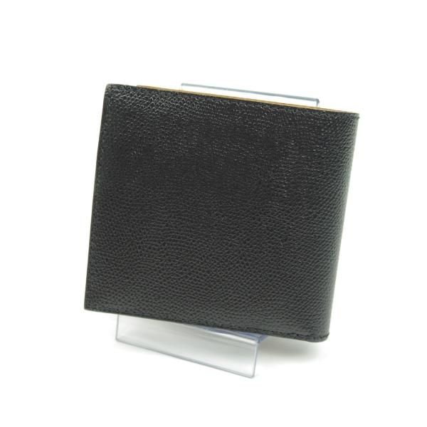 ほぼ未使用★フェリージ【★二つ折り財布/カードケース取り外し可能】F452/レザー/黒茶/メンズ/Felisi★c139