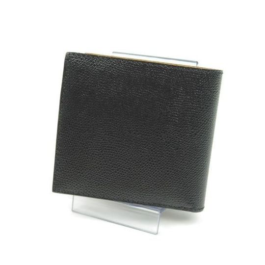 ほぼ未使用★フェリージ【★二つ折り財布/カードケース取り外し可能】F452/レザー/黒茶/メンズ/Felisi★c139