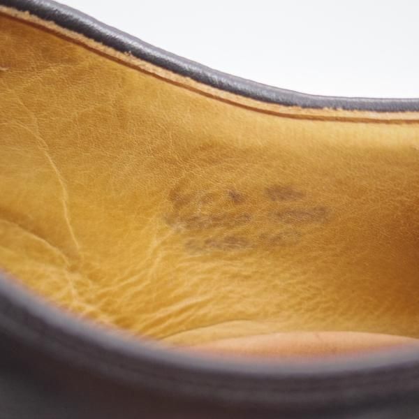 極上★チャーチ 60F/UK6【★116ラスト/4都市ロゴ】5386/07/パンチドキャップトゥ/黒/Church's★c145