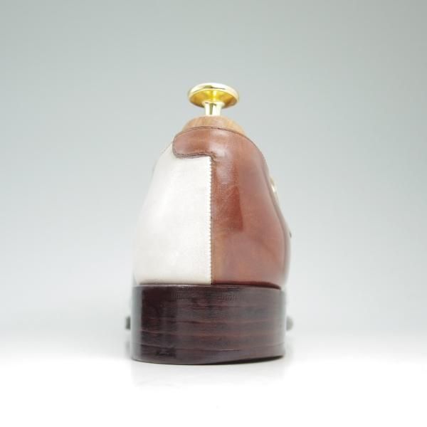 極上★ジョンストン&マーフィー SIZE 6.5【★CROWN ARISTOCRAFT】クラウンアリストクラフト/サイドモンク/Johnston&Murphy★c146