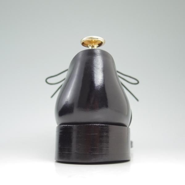 美品★ジョンストン&マーフィー SIZE 6.5【★レベルソ仕上げ】ストレートチップ/黒/カーフ/Johnston&Murphy★c147