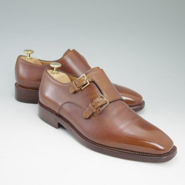 極上★(伊)エルメネジルドゼニア SIZE 6.5【★グッドイヤーウェルテッド製法/ナポリクチュール/Napoli Couture】Ermenegildo Zegna★c150