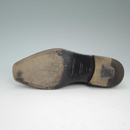 極上★(伊)エルメネジルドゼニア SIZE 6.5【★グッドイヤーウェルテッド製法/ナポリクチュール/Napoli Couture】Ermenegildo Zegna★c150