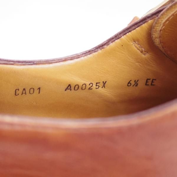 極上★(伊)エルメネジルドゼニア SIZE 6.5【★グッドイヤーウェルテッド製法/ナポリクチュール/Napoli Couture】Ermenegildo Zegna★c150