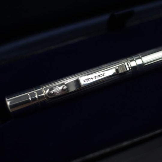 美品★(英)スマイソン【シルバー925★(英)Yard-o-Led/ヤードオレッド製/ローラーボール】VICEROY/水性ペン/ボールペン/SMYTHSON★c141