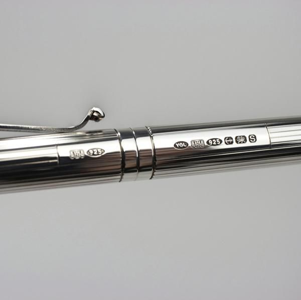 美品★(英)スマイソン【シルバー925★(英)Yard-o-Led/ヤードオレッド製/ローラーボール】VICEROY/水性ペン/ボールペン/SMYTHSON★c141