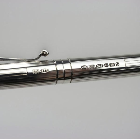 美品★(英)スマイソン【シルバー925★(英)Yard-o-Led/ヤードオレッド製/ローラーボール】VICEROY/水性ペン/ボールペン/SMYTHSON★c141