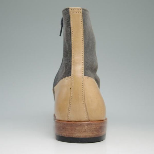 ★イマイヒロキ SIZE 7【★ボタンブーツ(ジップ開閉)/スエード×カーフ】コンビ色/Imai Hiroki★c153