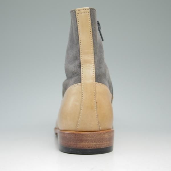 ★イマイヒロキ SIZE 7【★ボタンブーツ(ジップ開閉)/スエード×カーフ】コンビ色/Imai Hiroki★c153