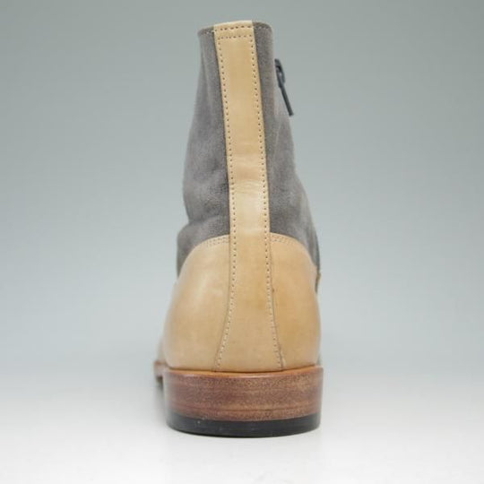 ★イマイヒロキ SIZE 7【★ボタンブーツ(ジップ開閉)/スエード×カーフ】コンビ色/Imai Hiroki★c153