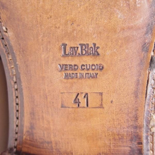 美品★(イタリア製)Titlo Classic/SIZE 41【★トレーディングポスト取扱/グッドイヤーウェルテッド製法】Trading Post★c154