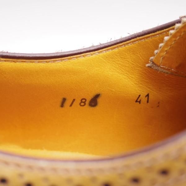 美品★(イタリア製)Titlo Classic/SIZE 41【★トレーディングポスト取扱/グッドイヤーウェルテッド製法】Trading Post★c154