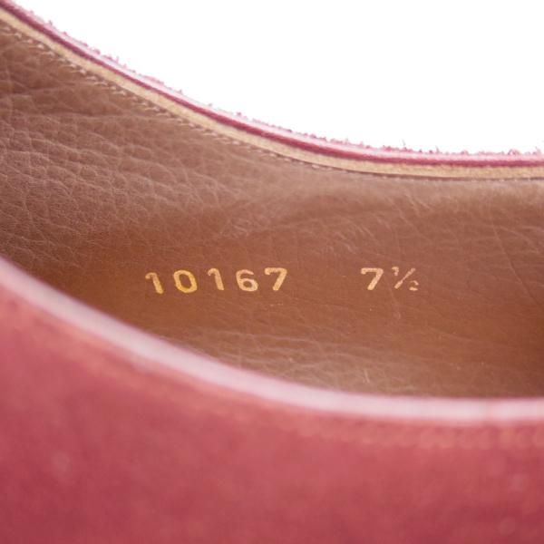 美品★(スペイン製)MEERMIN/メルミン/SIZE 7.5【★グッドイヤーウェルテッド製法/コンビ仕様/カーフ×スエード】オックスフォード★c155