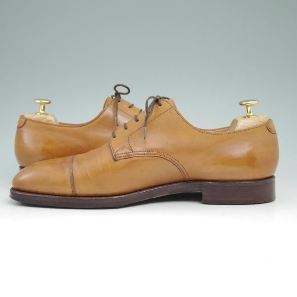 極上★クロケット&ジョーンズ 7.5D【★ハンドグレードライン/BOSWELL/ボズウェル】337ラスト/ストレートチップ/Crockett&Jones★c156