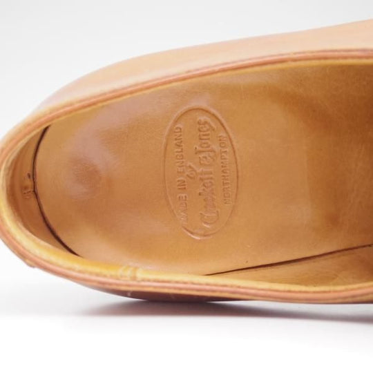 極上★クロケット&ジョーンズ 7.5D【★ハンドグレードライン/BOSWELL/ボズウェル】337ラスト/ストレートチップ/Crockett&Jones★c156
