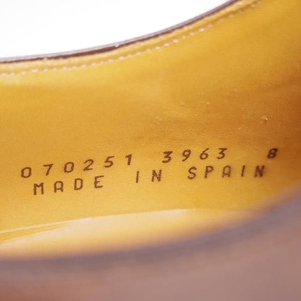 美品★(スペイン製)Titlo Classic SIZE 8【★トレーディングポスト取扱/グッドイヤーウェルテッド製法】ホールカット/Trading Post★c158