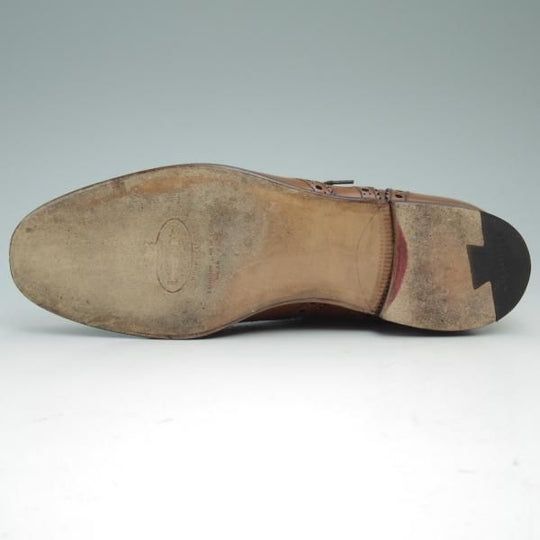 美品★チャーチ(レディース) SIZE 37.5【★バーウッド/BURWOOD W】ポリッシュドバインダーカーフ/サンダルウッド/8528-55/Church's★c160
