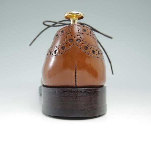 美品★チャーチ 65G/UK6.5【★バーウッド/BURWOOD】81ラスト/ポリッシュドバインダーカーフ/5都市ロゴ/フルブローグ/Church's★c162