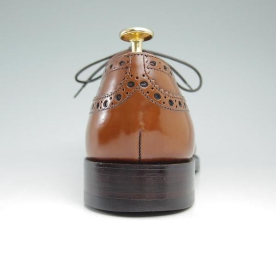 美品★チャーチ 65G/UK6.5【★バーウッド/BURWOOD】81ラスト/ポリッシュドバインダーカーフ/5都市ロゴ/フルブローグ/Church's★c162