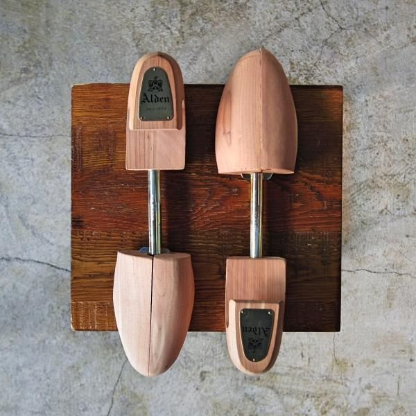 美品★オールデン Mサイズ【★純正シューツリー】ロチェスター製/木製シューキーパー/ROCHESTER/men's/メンズ/Alden★c166