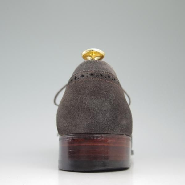 美品★REIKO TSUKUI/レイコツクイ SIZE 25.5D【★ISETAN MEN'S/伊勢丹メンズ取扱い】スエード/フルブローグ★c174