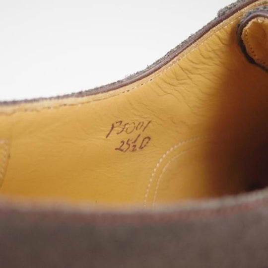 美品★REIKO TSUKUI/レイコツクイ SIZE 25.5D【★ISETAN MEN'S/伊勢丹メンズ取扱い】スエード/フルブローグ★c174