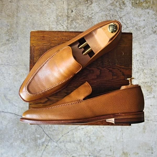 美品★ショーンハイト SIZE 25.5【★グッドイヤーウェルテッド製法】スリッポン/ローファー/Uチップ/カーフ/東立製靴★c180