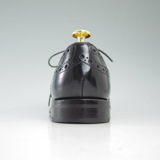 美品★チャーチ(レディース) SIZE 38【★バーウッド/BURWOOD WG】ポリッシュドバインダーカーフ/8705-01/フルブローグ/Church's★c182