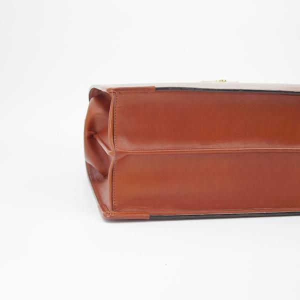 【美品】SOMES SADDLE ダレスバッグ ビジネスバッグ ブラウン レザー 極上☆ソメスサドル/SOMES SADDLE【定価12.9万円