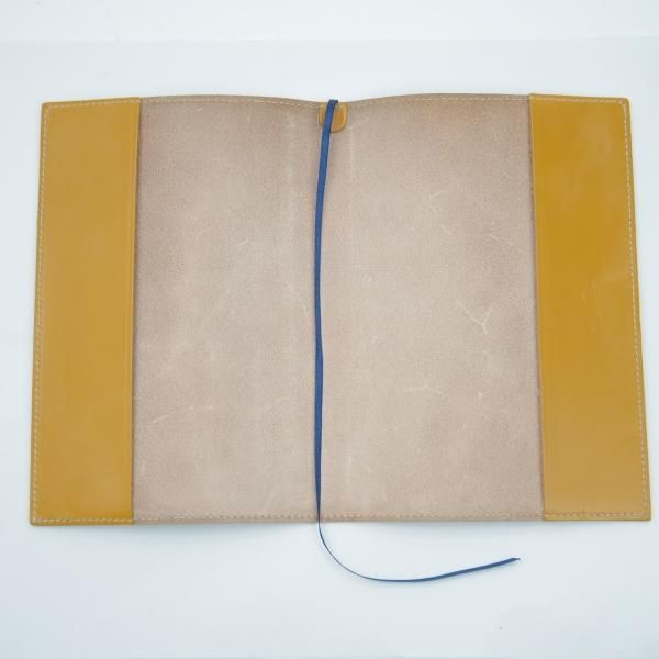 極美品★(英)グレンロイヤル【★ブックカバー】ブライドルレザー/革/GLENROYAL★c197