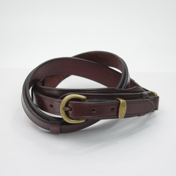 極上★(英)W＆H GIDDEN 34インチ/SIZE 85【★ベルト/メンズ】レザー/革/ブラウン/WHギデン★c198