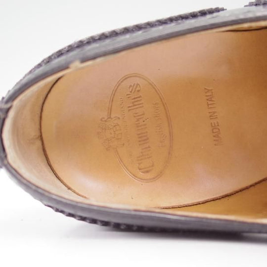 極美品★チャーチ(レディース) SIZE 36.5【★バーウッド/BURWOOD WG】ポリッシュドバインダーカーフ/8705-01/フルブローグ/Church's★c183