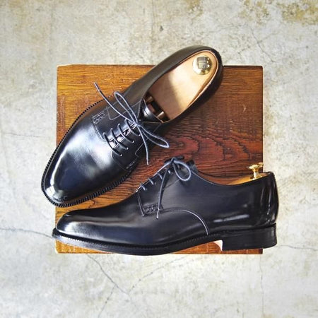 極上★チャーチ 60G/UK6【★38ラスト/3都市ロゴ/ATHENS】カーフ/プレーントゥ/黒/アテネ/Church's★c185