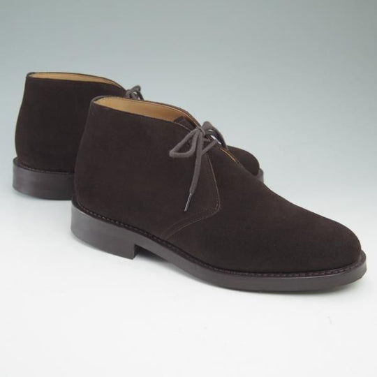 美品★チャーチ75F/UK7.5【★ダイナイトソール/ライダー/RYDER 3】81ラスト/5都市ロゴ/スエード/チャッカブーツ/Church's★c186