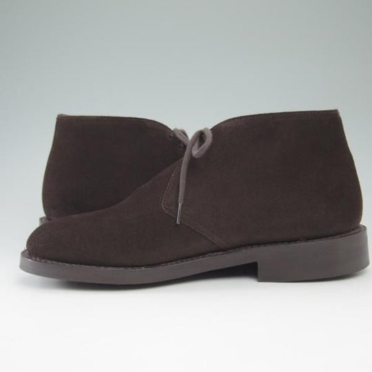 美品★チャーチ75F/UK7.5【★ダイナイトソール/ライダー/RYDER 3】81ラスト/5都市ロゴ/スエード/チャッカブーツ/Church's★c186