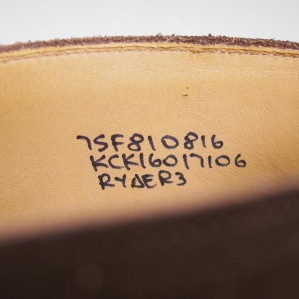 美品★チャーチ75F/UK7.5【★ダイナイトソール/ライダー/RYDER 3】81ラスト/5都市ロゴ/スエード/チャッカブーツ/Church's★c186