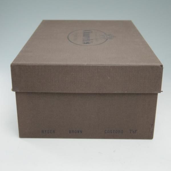 美品★チャーチ75F/UK7.5【★ダイナイトソール/ライダー/RYDER 3】81ラスト/5都市ロゴ/スエード/チャッカブーツ/Church's★c186