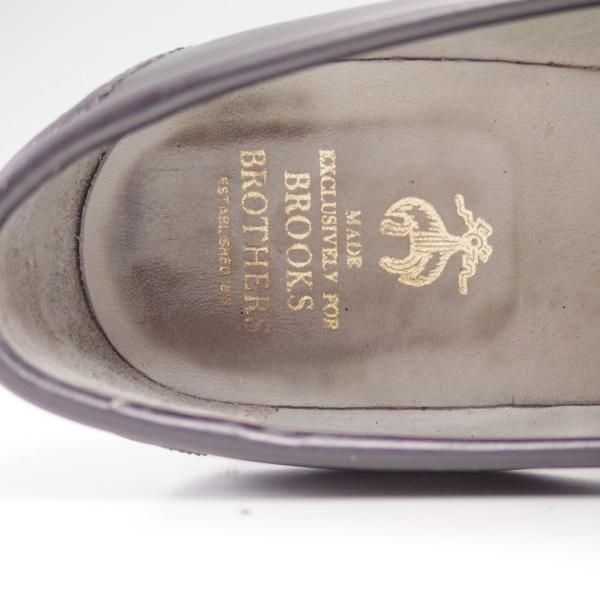 極上★オールデン 7.5E 【★ブルックスブラザーズ別注】761/コプレイラスト/BROOKS BROTHERS/コインローファー/Alden★c187